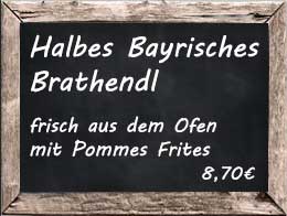 Tagesgericht am Freitag