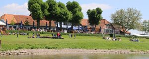 Paulaner Biergarten Grohnde an der Weser (bei Hameln)