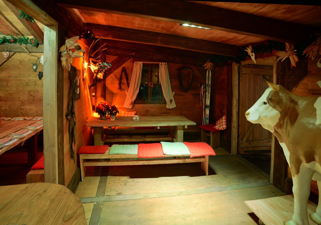 Almhütte Innenansicht
