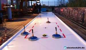 Eisstock-Bahn am Grohnder Fährhaus