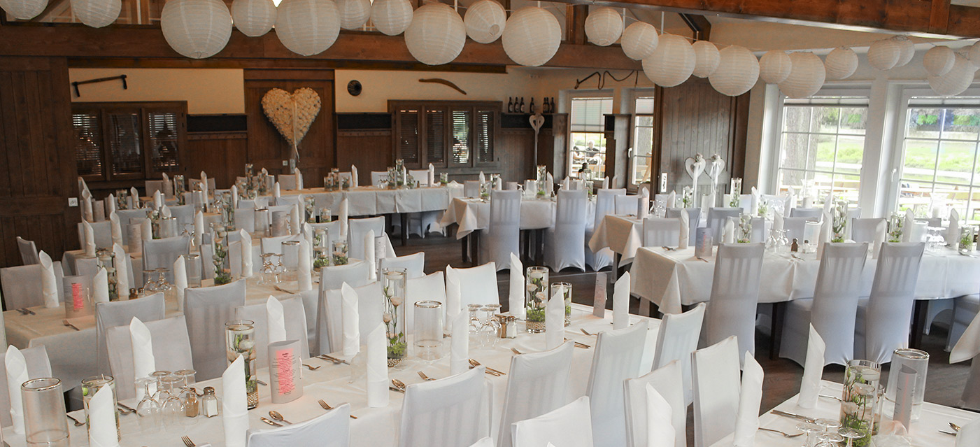 Großer Festsaal für Hochzeiten in Grohnde bei Hameln
