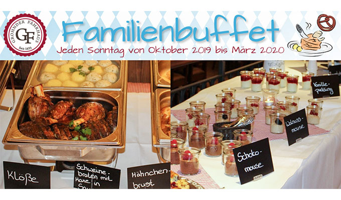 Familienbuffet 2019-2020 im Grohnder Fährhaus