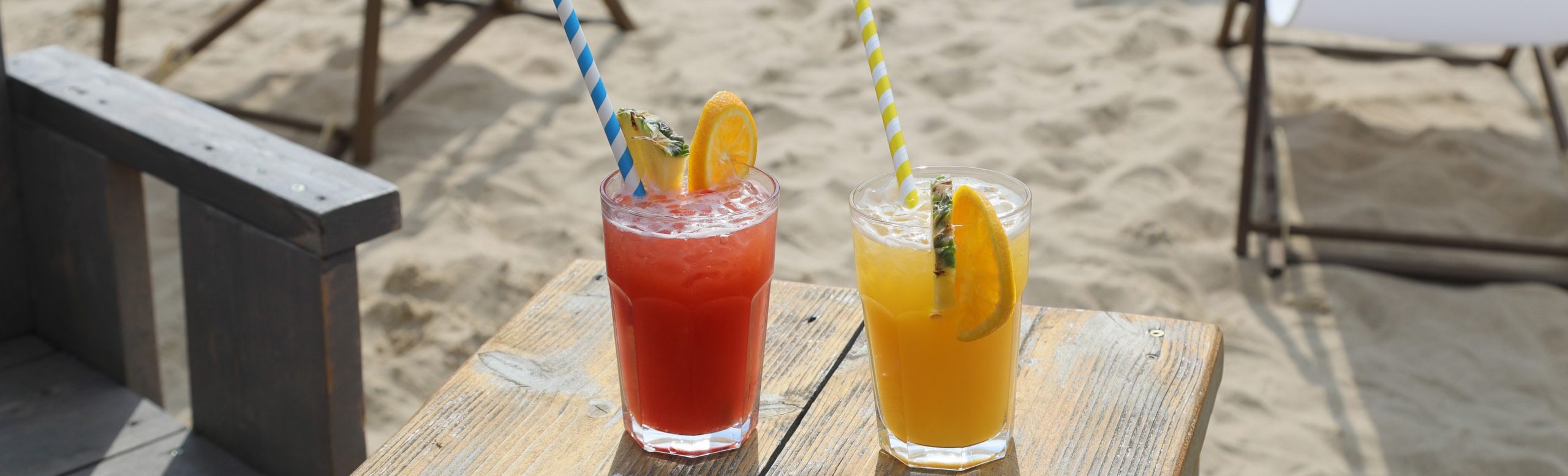 Beachbar-Cocktails